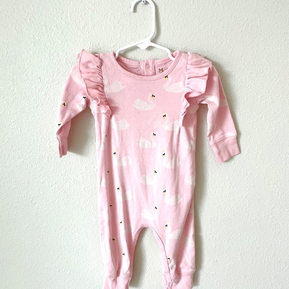7 Piece BABY GIRL Lot of Sz 6-12M - 100% COTTON Spring Summer Fall Carters H&M - Picture 7 of 11